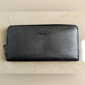 COACH Gunmetal Wallet